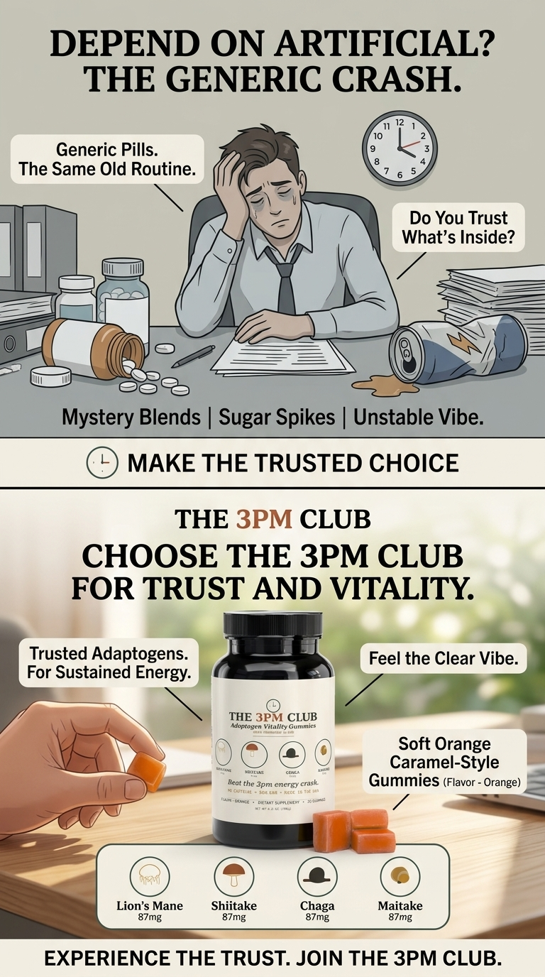 The 3PM Club — Adaptogen Vitality Gummies