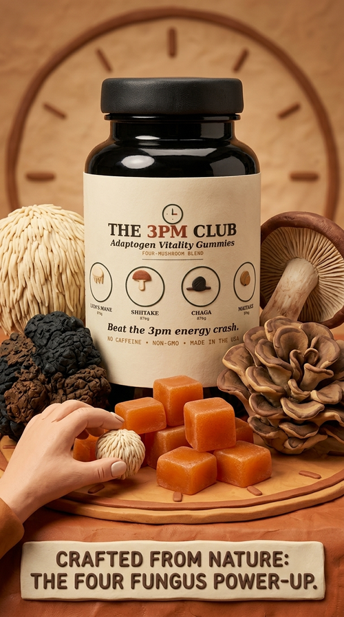 The 3PM Club — Adaptogen Vitality Gummies