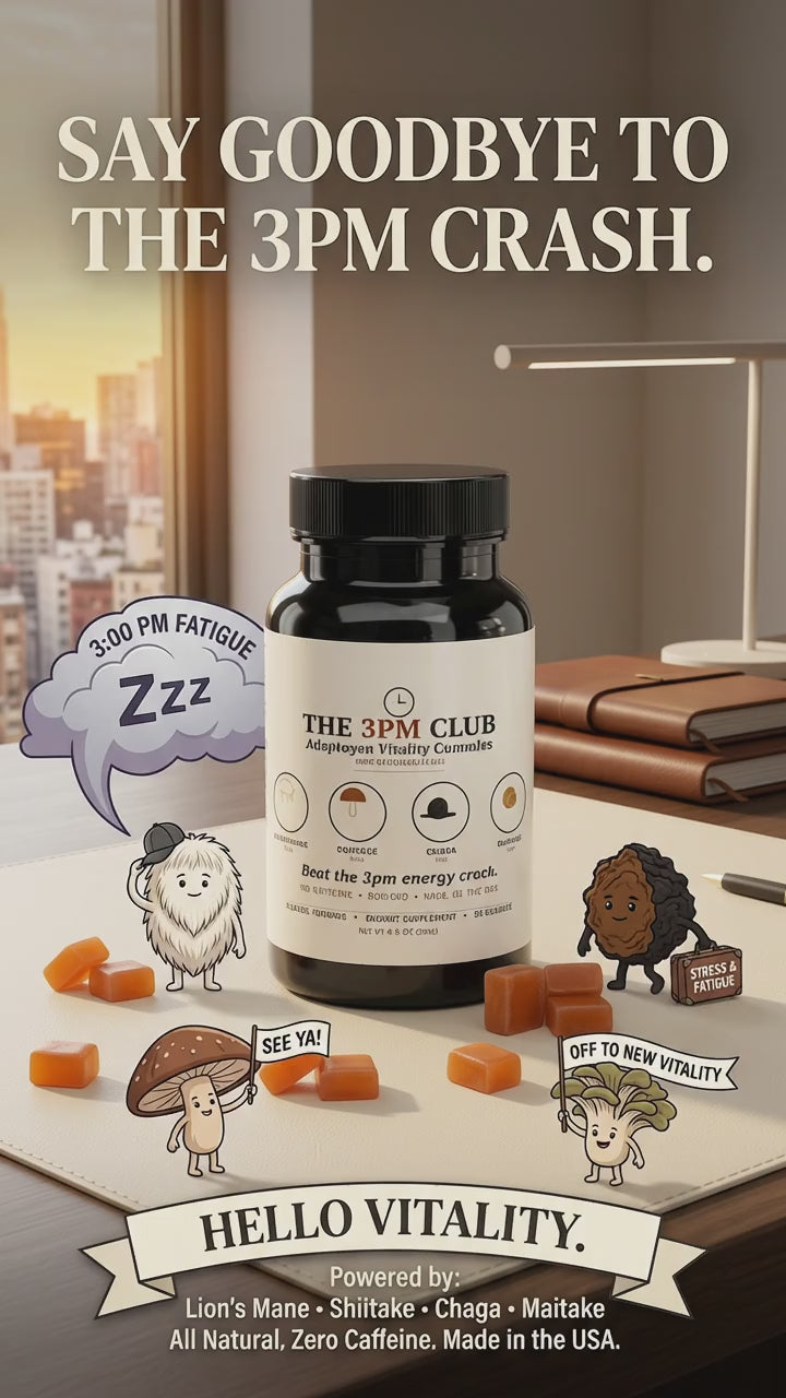 The 3PM Club — Adaptogen Vitality Gummies