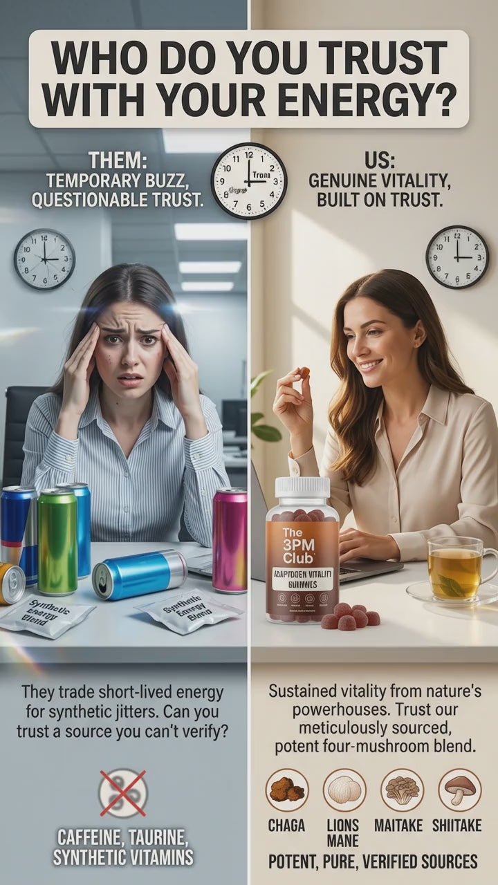 The 3PM Club — Adaptogen Vitality Gummies